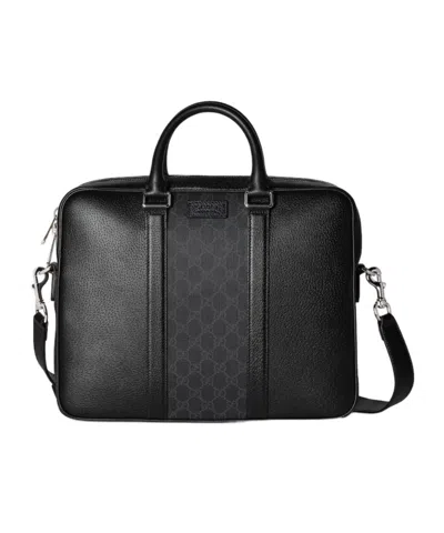 Gucci Men Gg Suprime Fabric Gg Shopping Bag In Multicolor