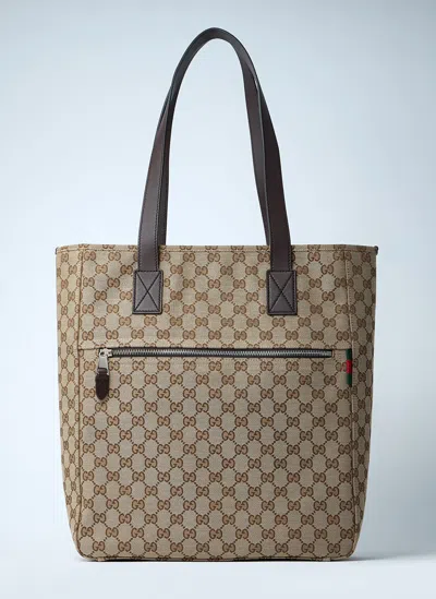 Gucci Medium Gg Canvas Tote Bag
