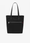Gucci Medium Gg Canvas Tote Bag In Black