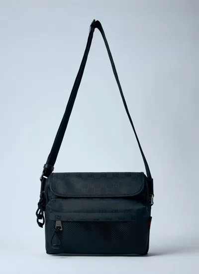 Gucci Medium Gg Crossbody Bag In Black