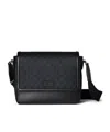 Gucci Gg Supreme Medium Crossbody Bag In Black