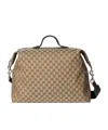 Gucci Medium Gg Duffle Bag With Web