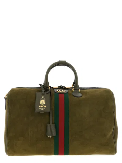 GUCCI MEDIUM GUCCI SAVOY DUFFEL BAG
