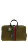 Gucci Medium Savoy Duffle Bag In Green