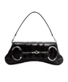 Gucci Medium Horsebit Chain Quilted Bag In Black