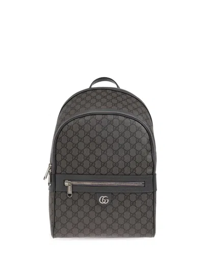 Gucci Medium Ophidia Backpack In Grey