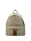 Gucci Medium Ophidia Backpack In Brown