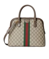 Gucci Ophidia Top Handle Bag In Nude