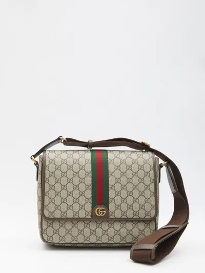 Gucci Medium Ophidia Crossbody Bag In Sand