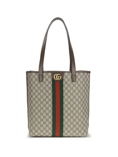 Gucci Medium Ophidia Shopping Bag In Multi