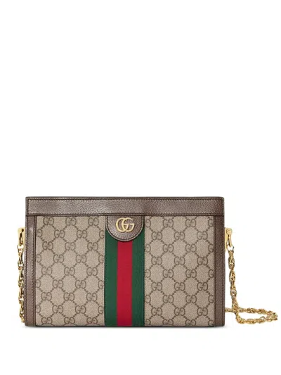 Gucci Medium Ophidia Shoulder Bag In Purple