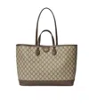 Gucci Ophidia Gg Mini Tote Bag In Nude