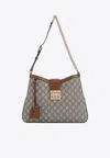 Gucci Padlock Gg Medium Shoulder Bag Women In Sand
