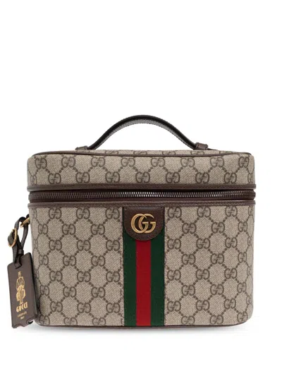 Gucci Medium Porter Travel Bag In Nude