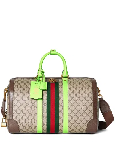 Gucci Savoy Medium Luggage Bag In Neutrals