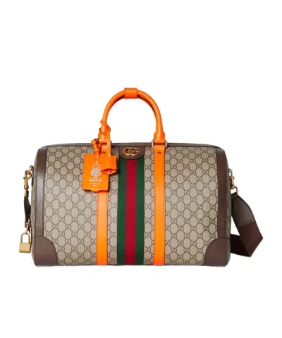 Gucci Medium Savoy Duffle Bag In Nude