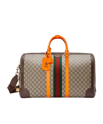 Gucci Medium Savoy Holdall In Nude