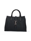 Gucci Structured Tote Bag With Detachable Strap In Black  