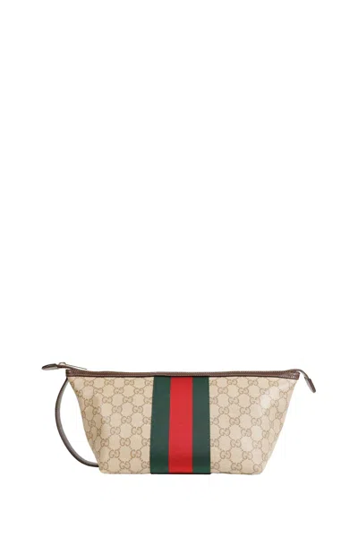 Gucci Megaweb Gg Canvas Small Toiletry Case In Pattern