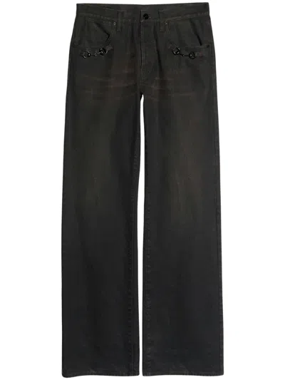Gucci Men's 100% Fabric Jeans In Brown