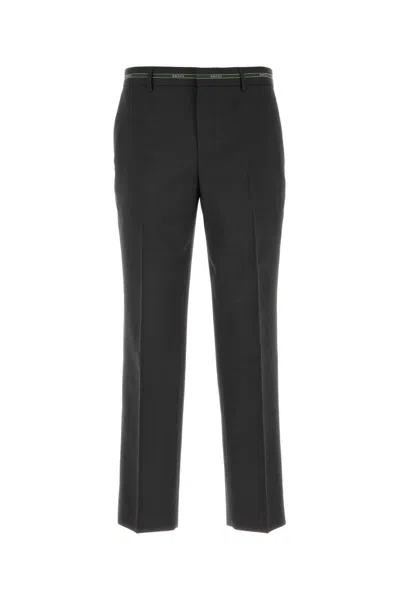 Gucci Men's 100% Wool Wool Pant In Blue