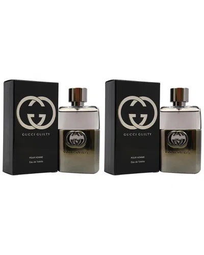 Gucci Men's 1.6oz Guilty Edt Spray Pack Of 2