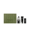Gucci Men's 3oz Guilty 3pc Set