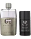 Gucci Men's 3oz Guilty Pour Homme 2pc Set
