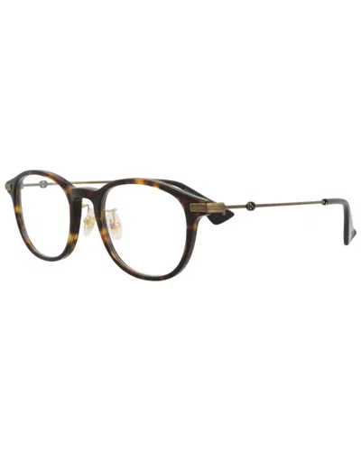 Gucci Men's 48mm Optical Frames In Black