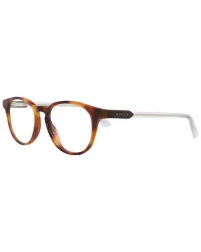Gucci Men's 49mm Optical Frames In Brown