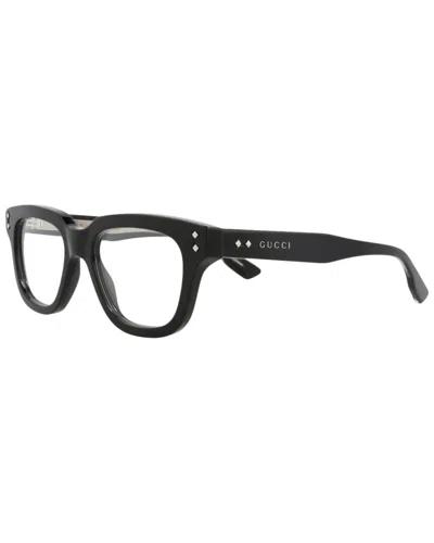 Gucci Men's 50mm Optical Frames In Black