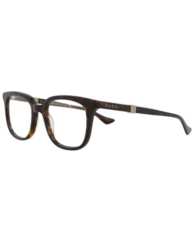 Gucci Men's 50mm Optical Frames In Brown