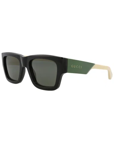 Gucci Men's 52mm Sunglasses In Green