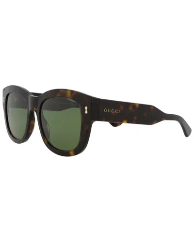 Gucci Men's 53mm Sunglasses In Green