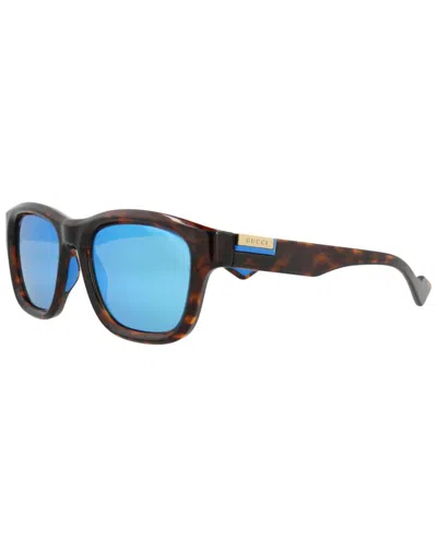 Gucci Men's 54mm Sunglasses In Blue