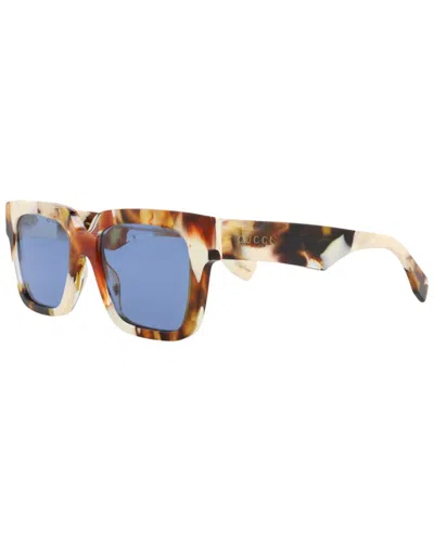 Gucci Men's 54mm Sunglasses In Brown