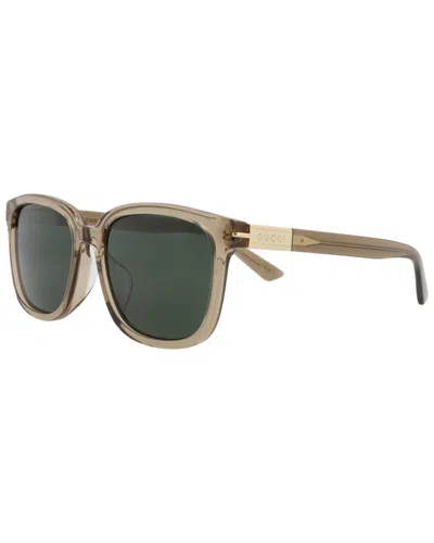 Gucci Men's 55mm Sunglasses In Brown