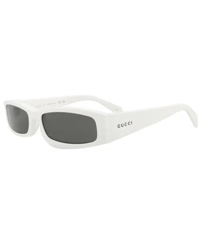 Gucci Men's 57mm Sunglasses In White