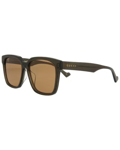 Gucci Men's 57mm Sunglasses In Brown