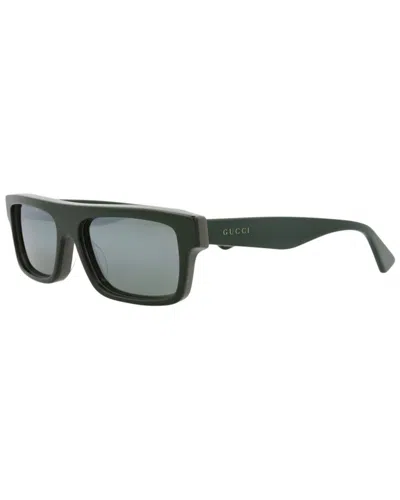 Gucci Men's 57mm Sunglasses In Green