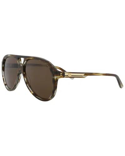 Gucci Men's Gg1286s Sunglasses In Tortoise