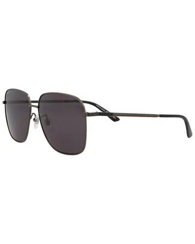 Gucci Men's 60mm Sunglasses In Black