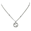 GUCCI GUCCI MEN'S 925-STERLING STERLING NECKLACE SIZE 20 INCHES