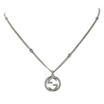 Gucci Men's 925-sterling Sterling Necklace Size 20 Inches In Metallic