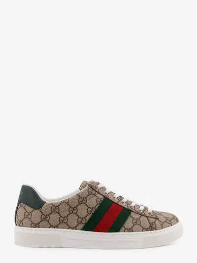 Gucci Ace Gg Supreme Canvas Sneakers In Multi