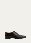 GUCCI MEN'S ADEL DOUBLE G LEATHER OXFORDS