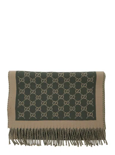 Gucci Men Allover Gg In Green