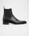 Gucci Men's Ankle Boot In Black
