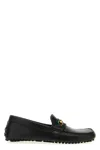 Gucci Men's Ayrton Leather & Web Driver Loafers In Black