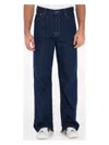 Gucci Mens Dark Blue Brand-embossed Mid-rise Straight-leg Jeans In Blue